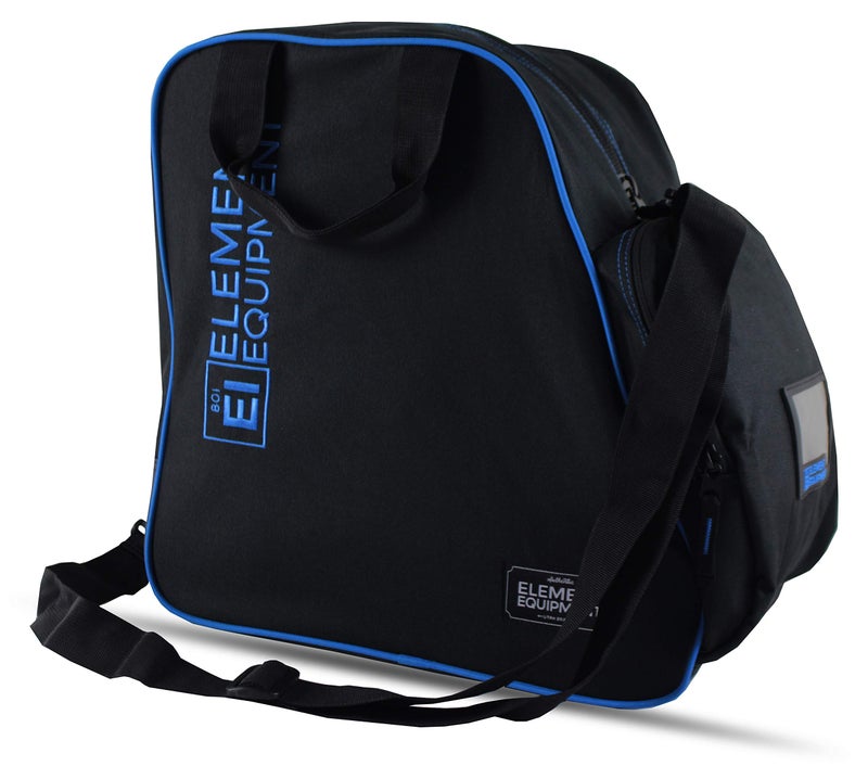 Element Equipment Boot Bag Snowboard Ski Boot Bag Pack Black/Blue - Image 2